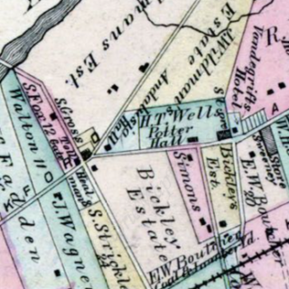 Andalusia College location in 1876